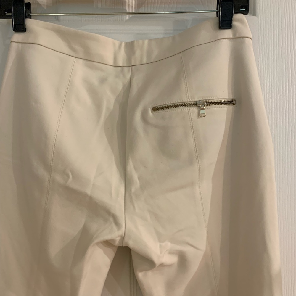 Zara cream cigarette pants - Picture 2 of 4